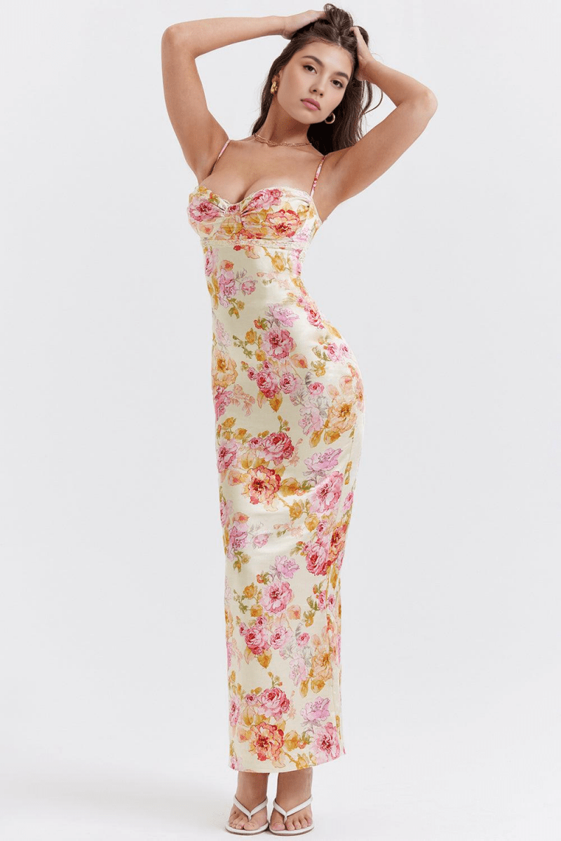 Vestido Maxi Izabelly - Mariana Modas