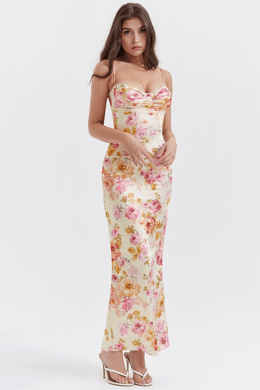 Vestido Maxi Izabelly - Mariana Modas