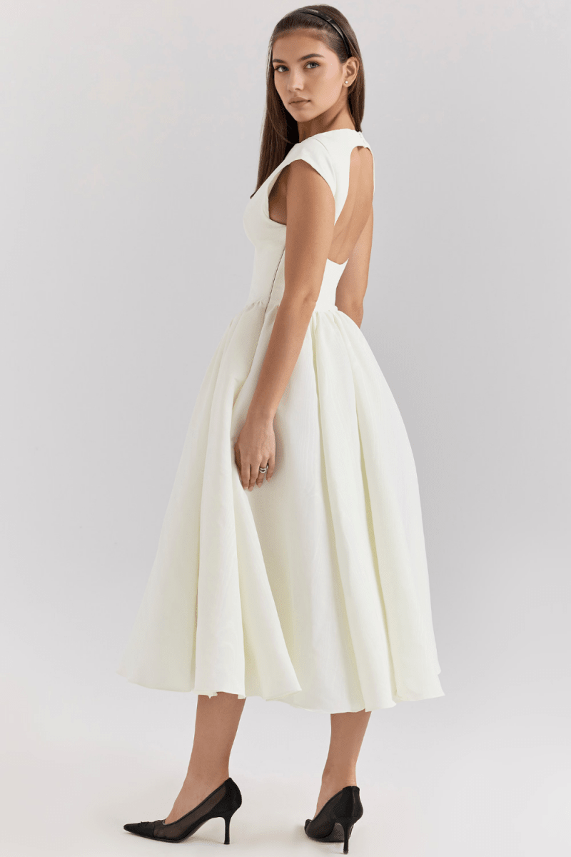 Vestido Midi Agnes - Mariana Modas