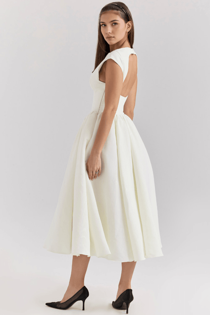 Vestido Midi Agnes - Mariana Modas