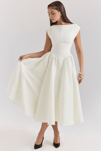 Vestido Midi Agnes - Mariana Modas