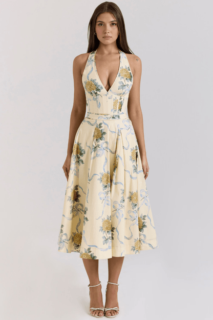 Vestido Midi Bianca - Mariana Modas