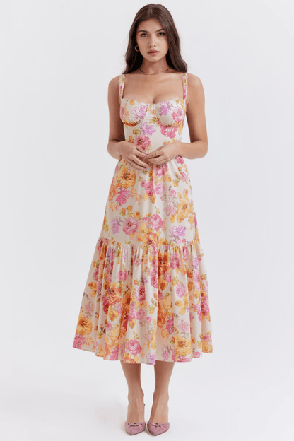 Vestido Midi Camille - Mariana Modas