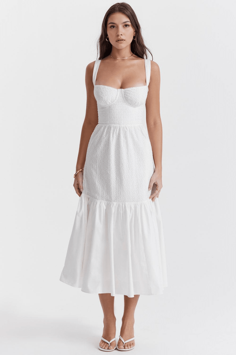 Vestido Midi Camille - Mariana Modas