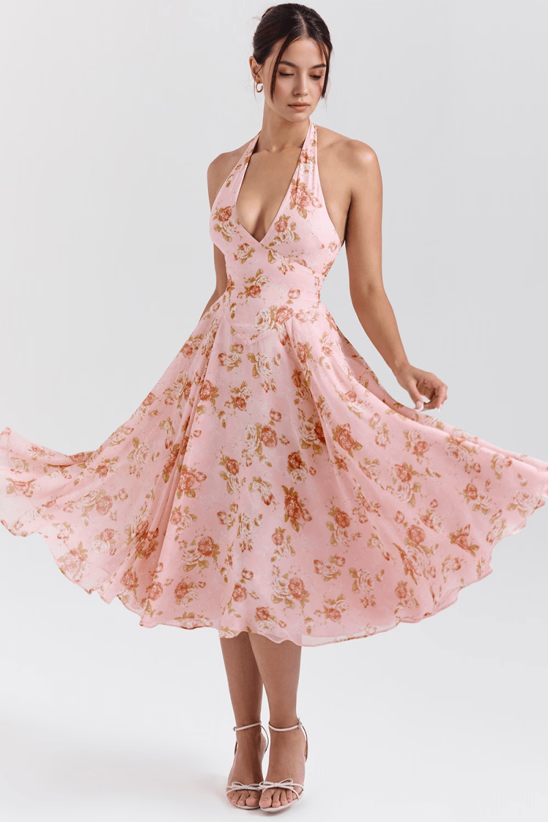 Vestido Midi Dahlia - Mariana Modas