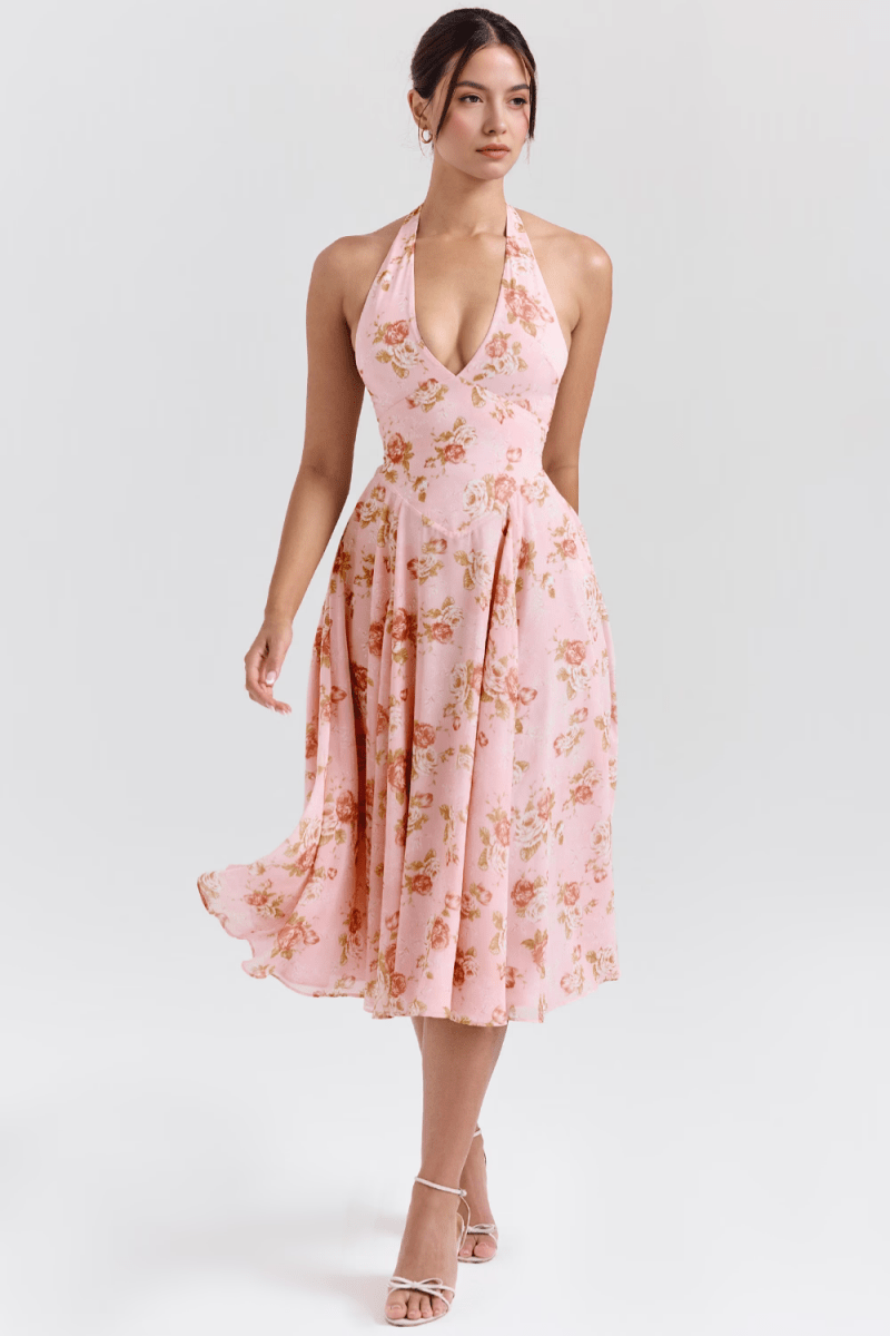 Vestido Midi Dahlia - Mariana Modas