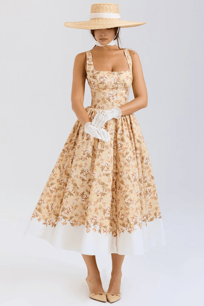 Vestido Midi Emilia - Mariana Modas