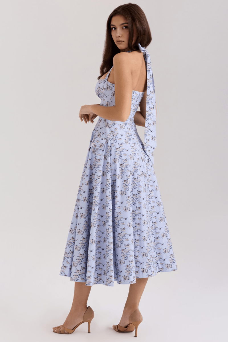 Vestido Midi Layla - Mariana Modas