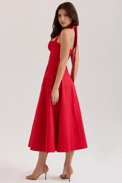 Vestido Midi Layla - Mariana Modas