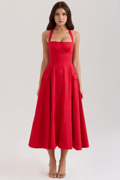 Vestido Midi Layla - Mariana Modas