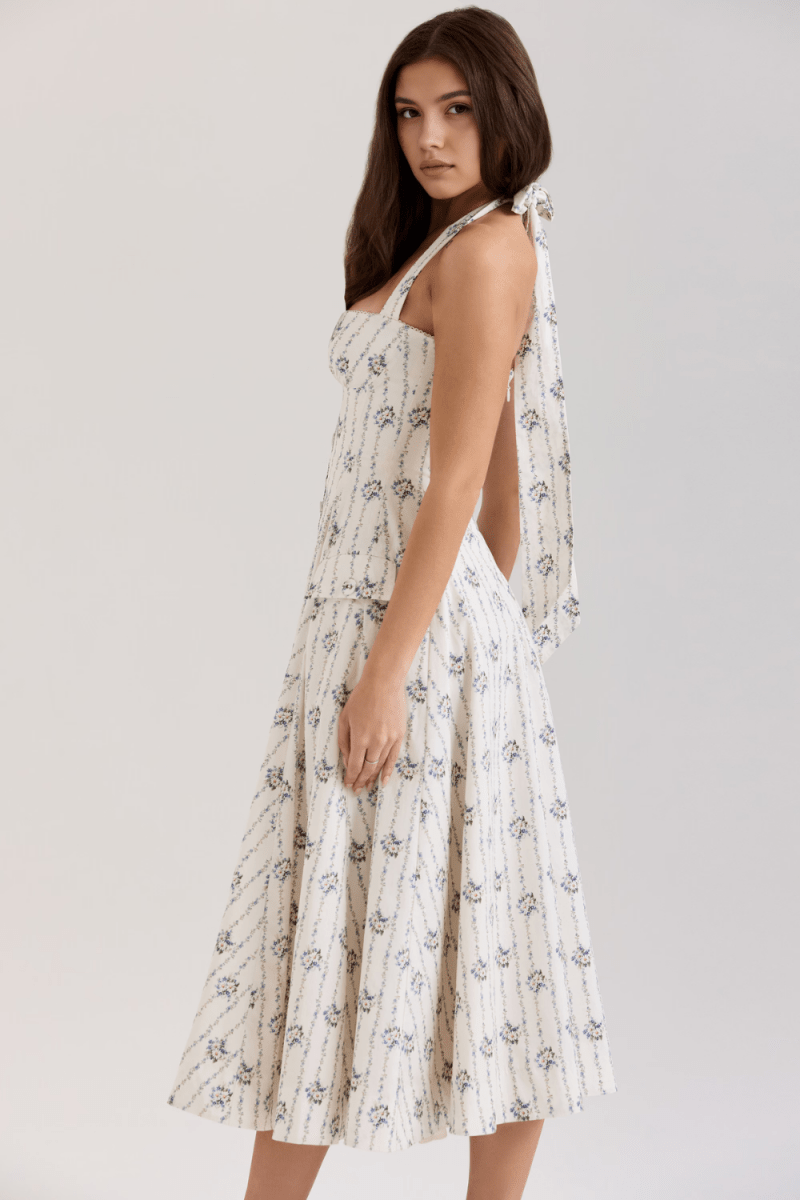 Vestido Midi Layla - Mariana Modas