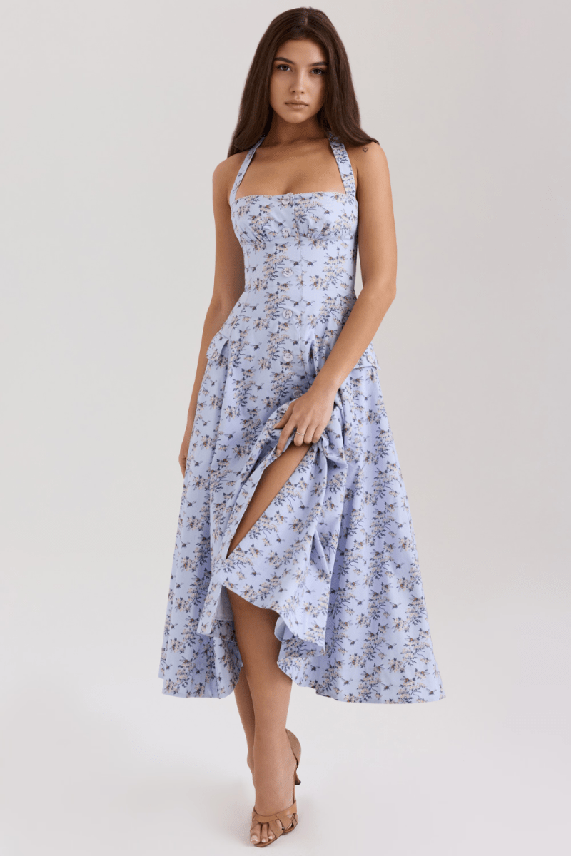 Vestido Midi Layla - Mariana Modas
