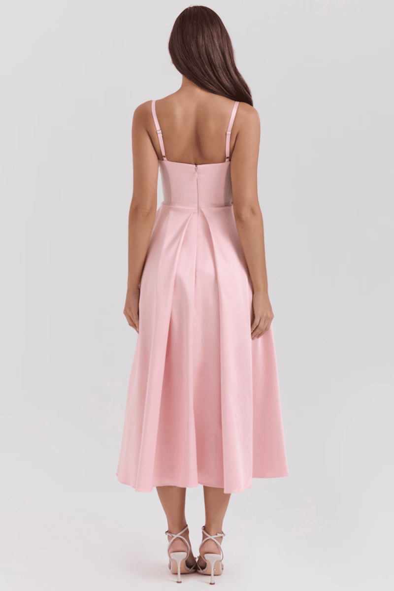 Vestido Midi Livia - Mariana Modas