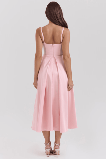 Vestido Midi Livia - Mariana Modas