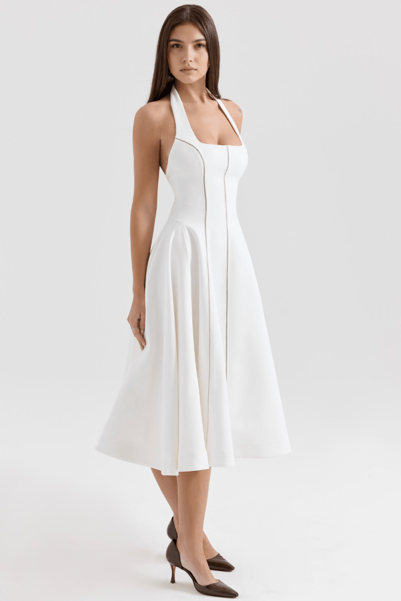 Vestido Midi Liz - Mariana Modas
