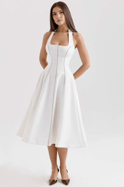 Vestido Midi Liz - Mariana Modas