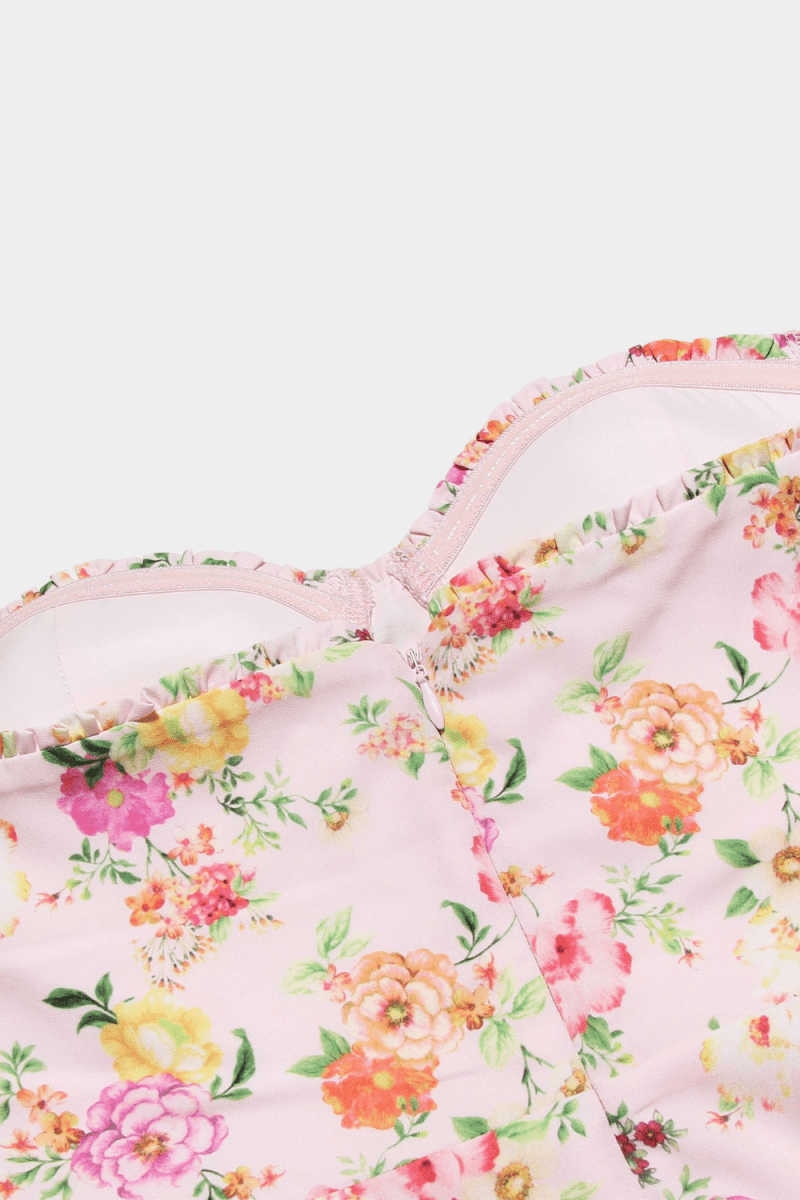 Vestido Midi Louise com Corset Removível - Mariana Modas