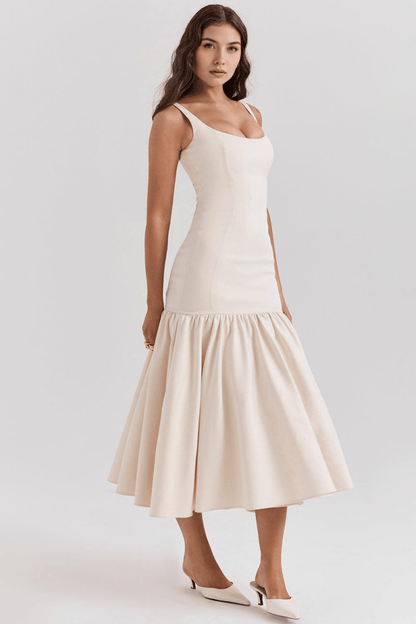 Vestido Midi Magda - Mariana Modas