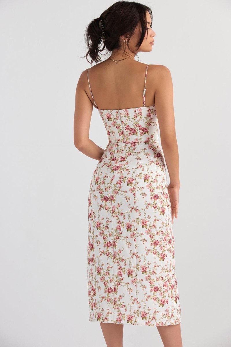 Vestido Midi Mariah - Mariana Modas