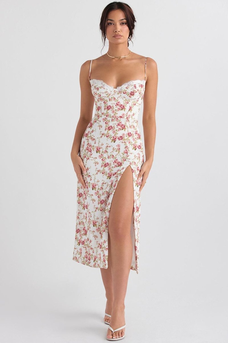 Vestido Midi Mariah - Mariana Modas
