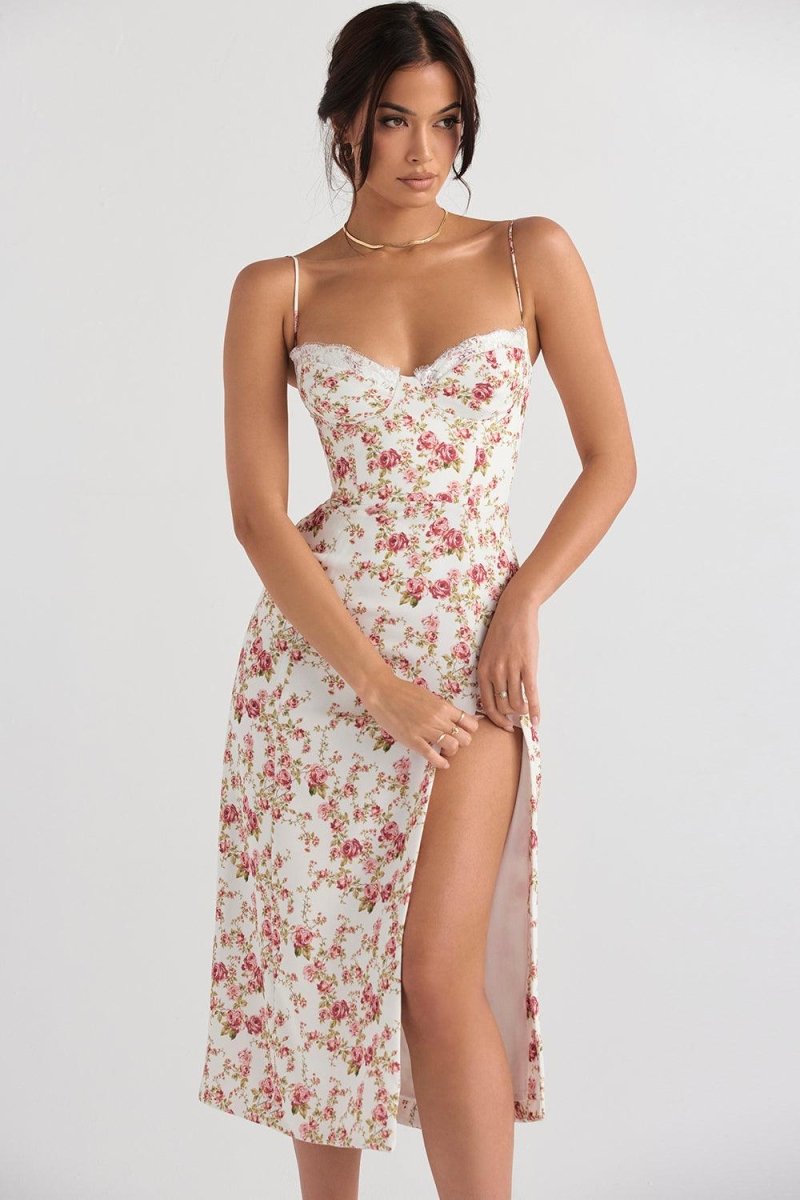 Vestido Midi Mariah - Mariana Modas