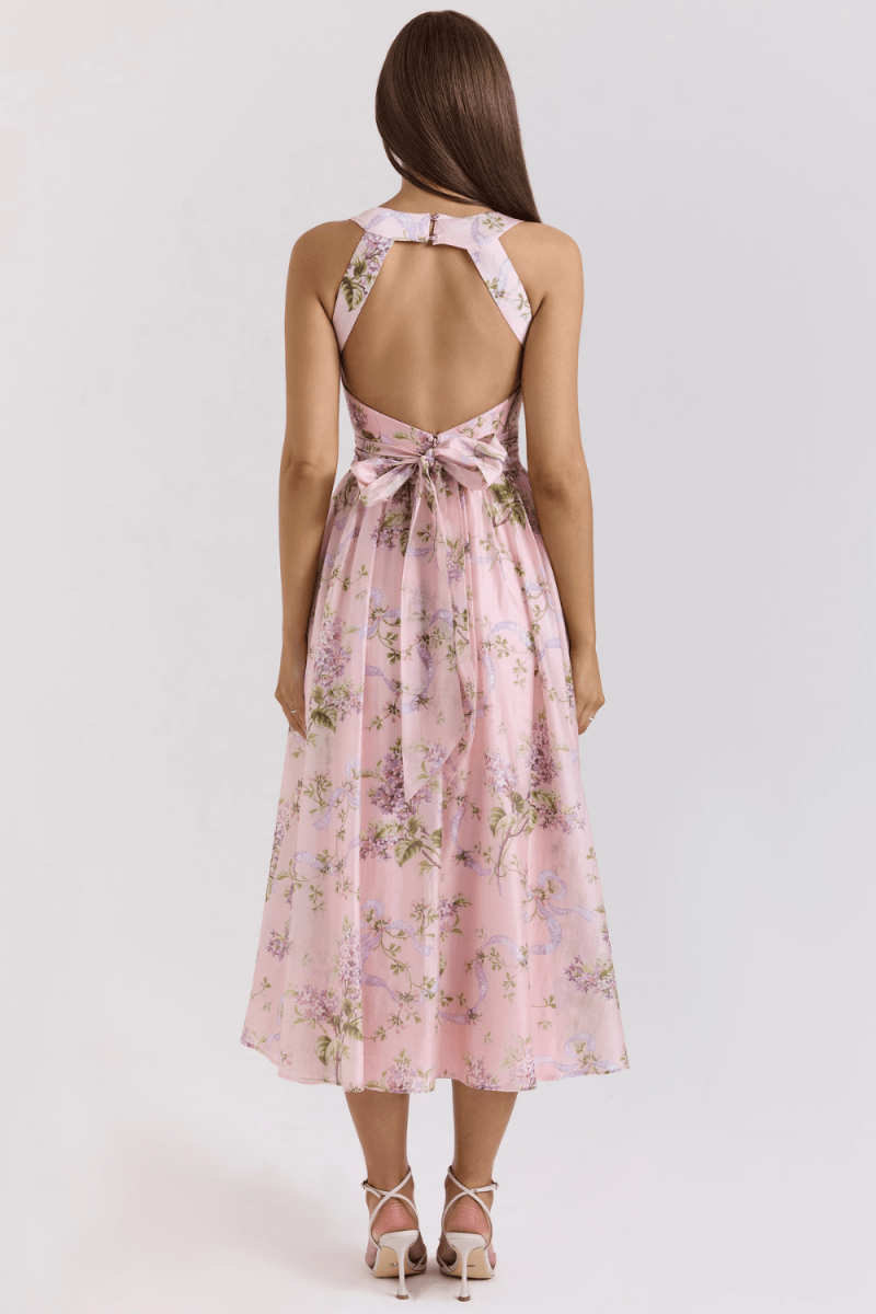 Vestido Midi Melina - Mariana Modas