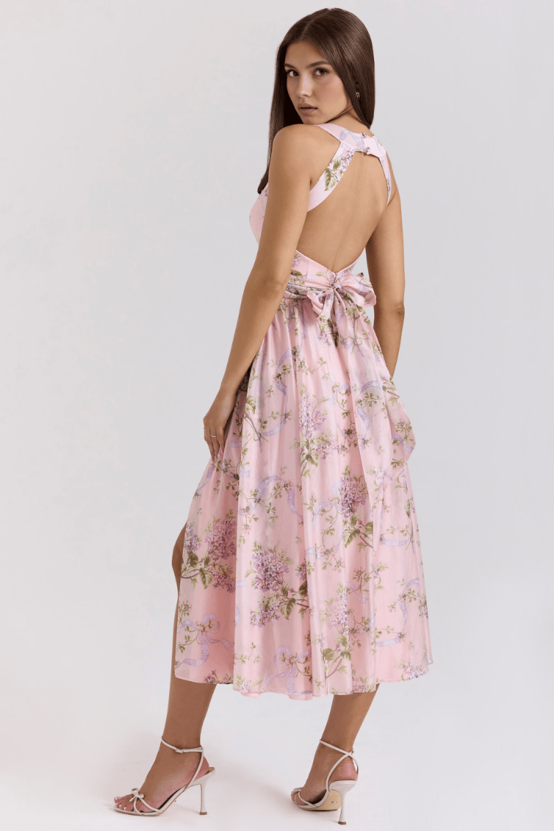 Vestido Midi Melina - Mariana Modas