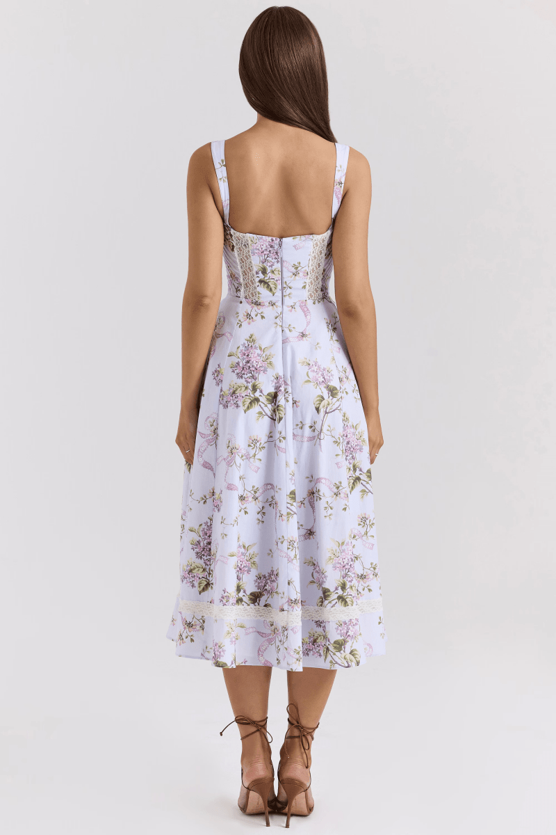 Vestido Midi Nayla - Mariana Modas