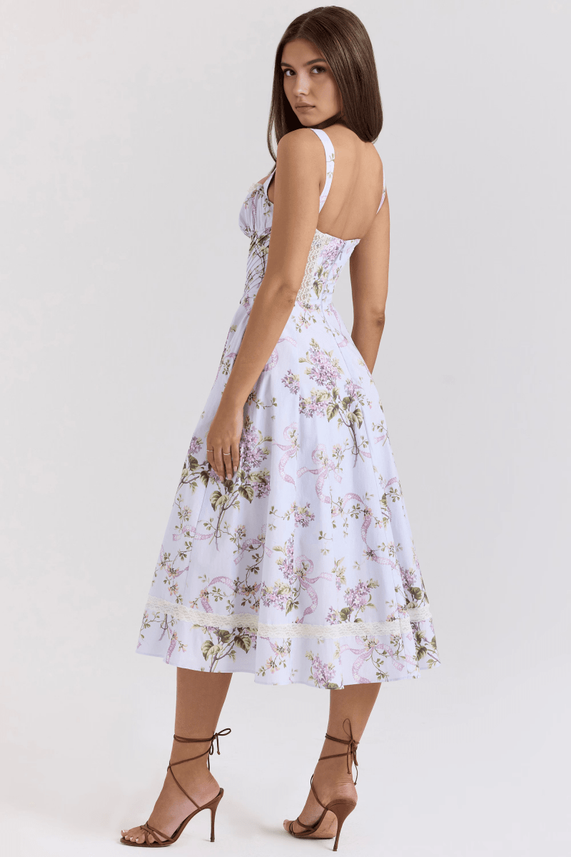 Vestido Midi Nayla - Mariana Modas