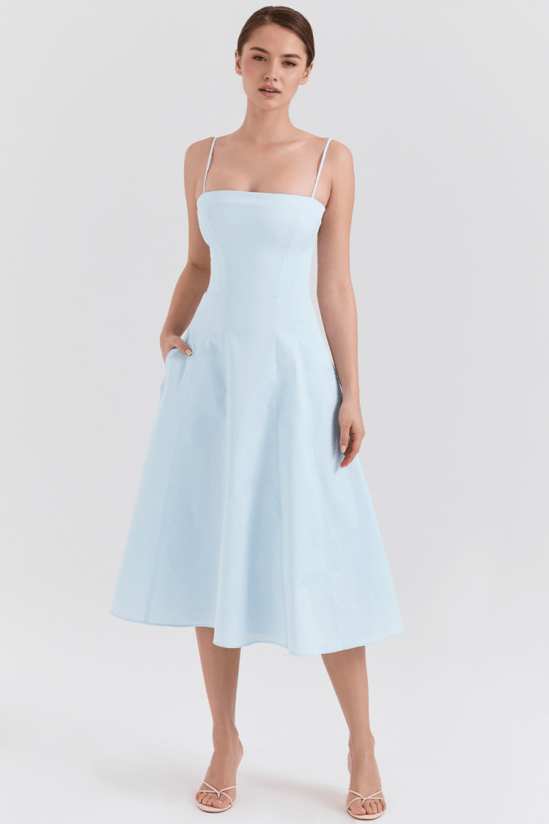 Vestido Midi Yara - Mariana Modas