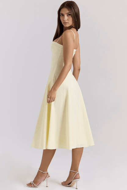 Vestido Midi Yara - Mariana Modas