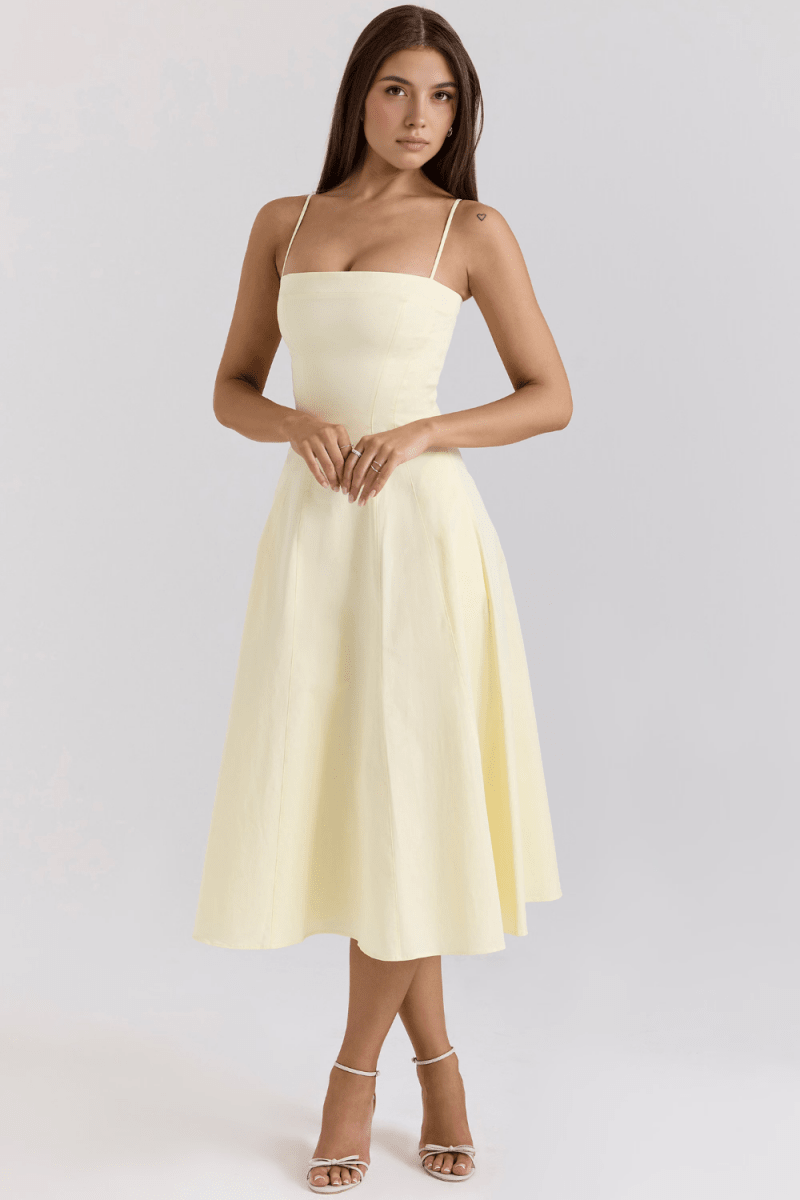 Vestido Midi Yara - Mariana Modas