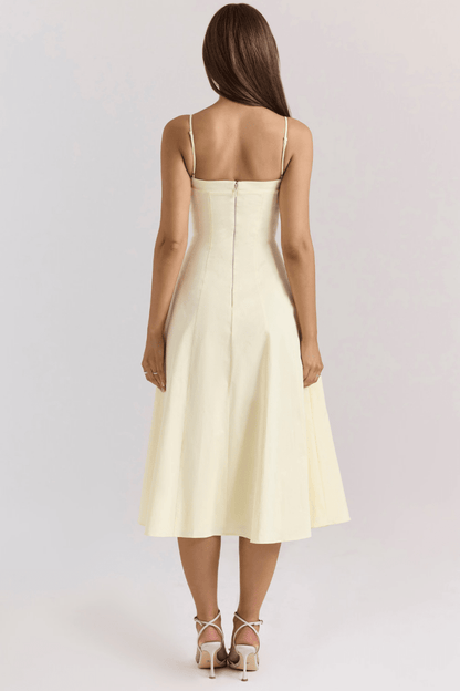 Vestido Midi Yara - Mariana Modas