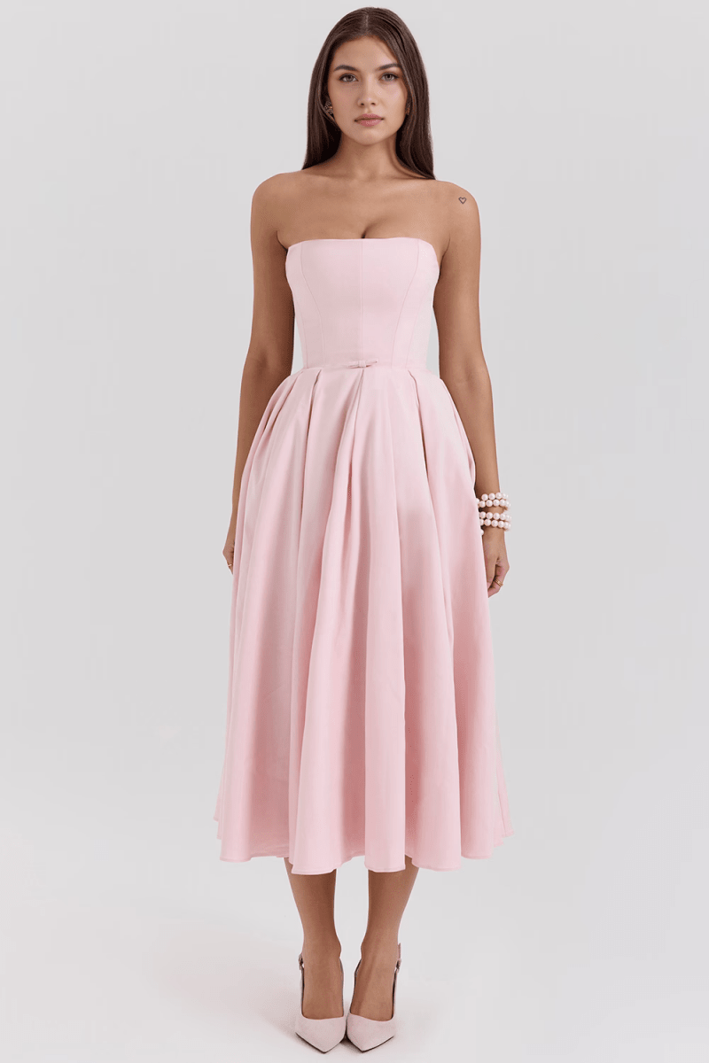 Vestido Modelador Celeste - Mariana Modas