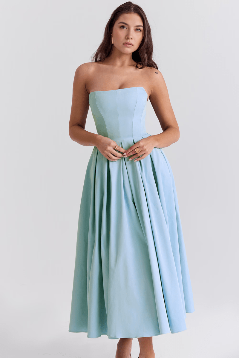 Vestido Modelador Celeste - Mariana Modas