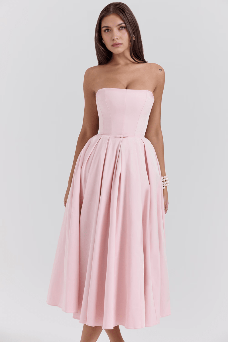 Vestido Modelador Celeste - Mariana Modas