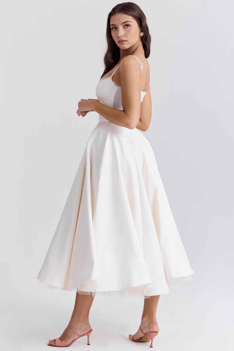 Vestido Modelador de Camada Dupla Cloe - Mariana Modas
