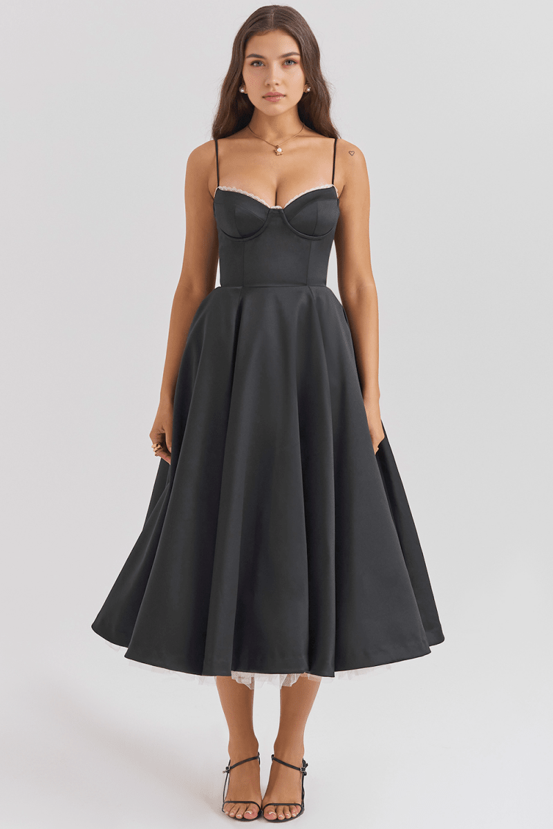 Vestido Modelador de Camada Dupla Cloe - Mariana Modas