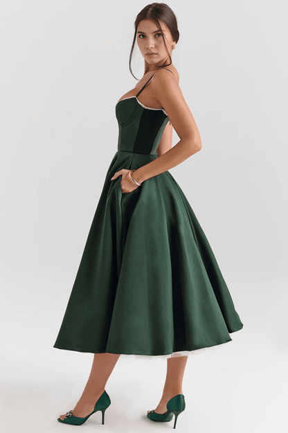 Vestido Modelador de Camada Dupla Cloe - Mariana Modas