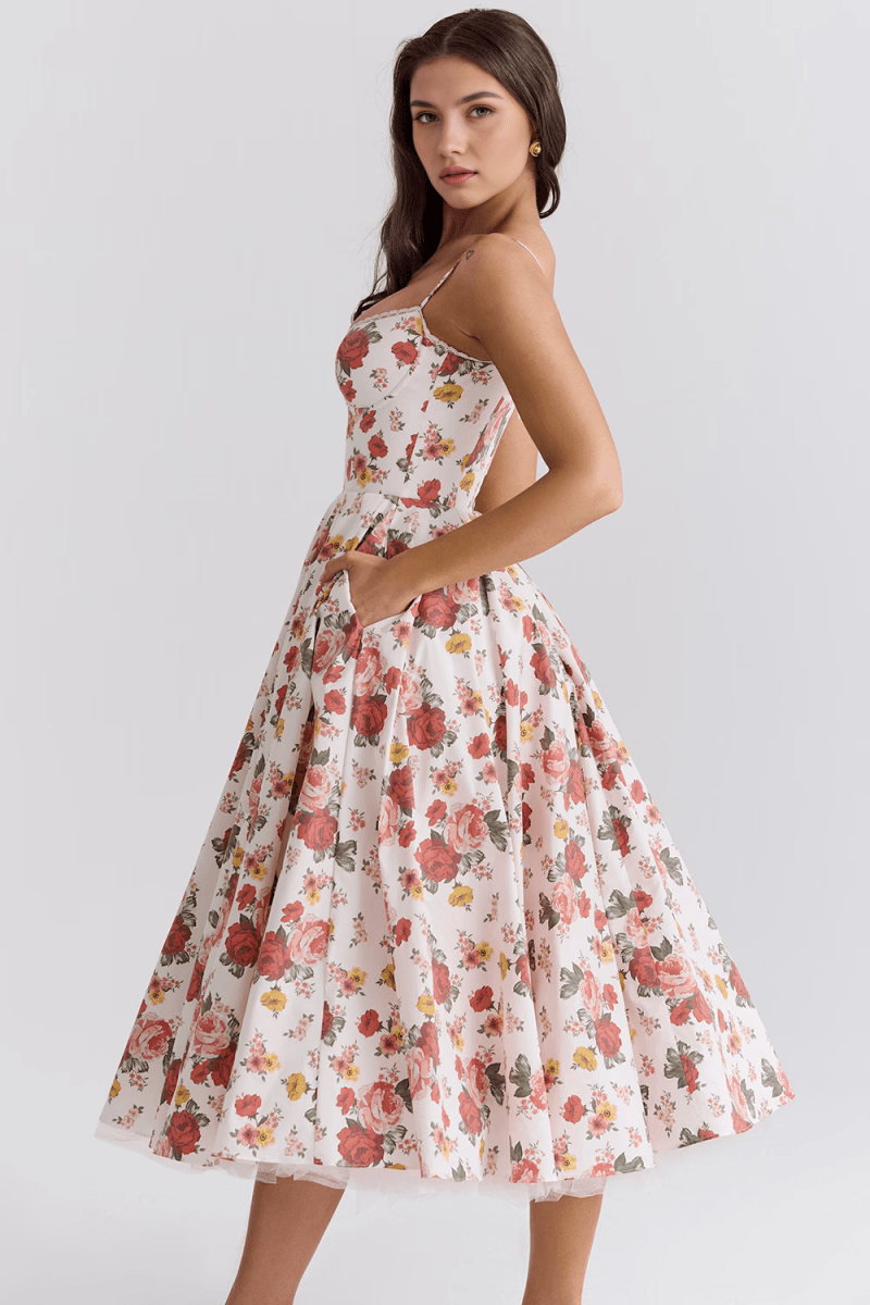Vestido Modelador de Camada Dupla Cloe - Mariana Modas