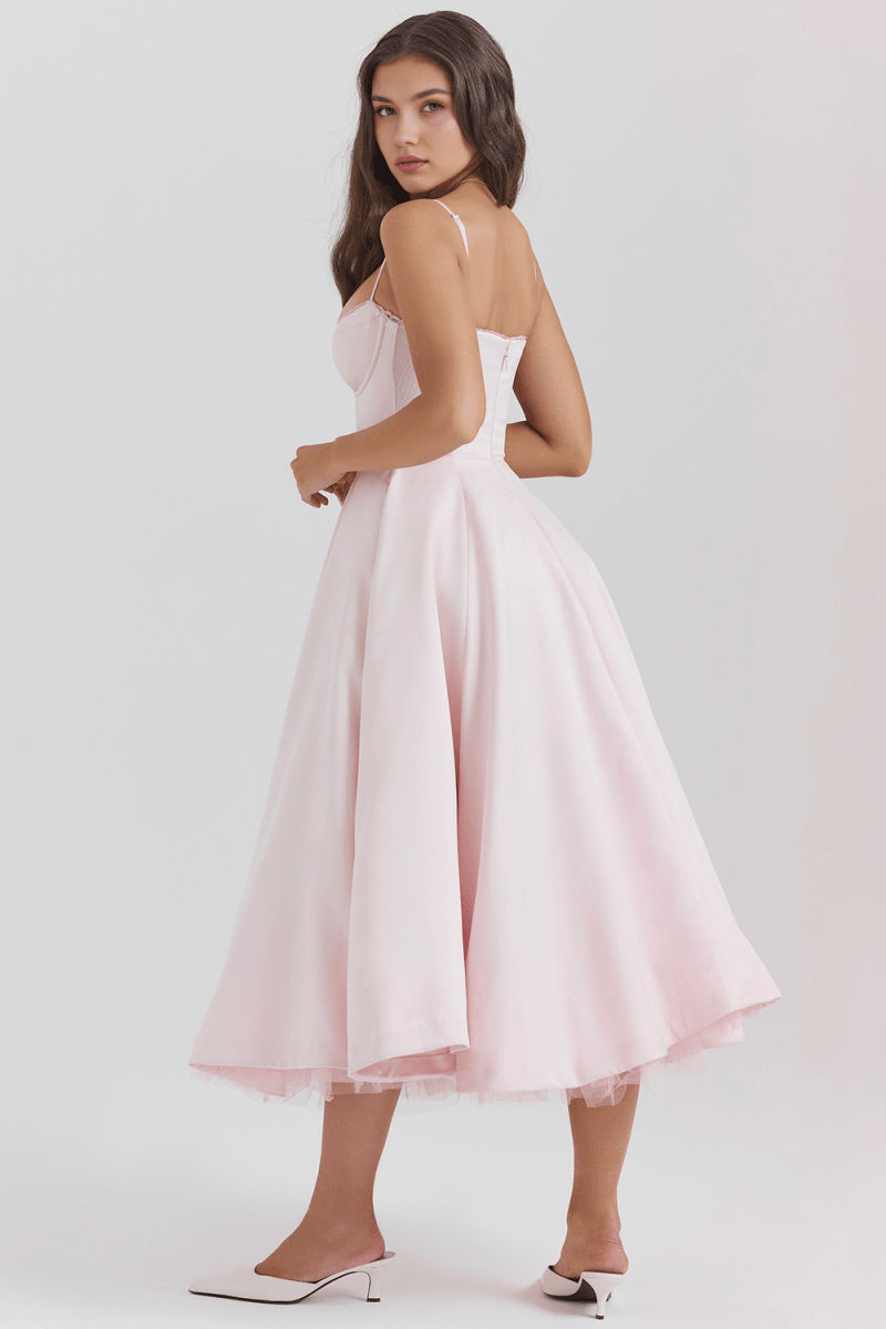 Vestido Modelador de Camada Dupla Cloe - Mariana Modas