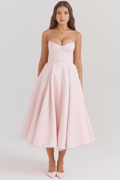 Vestido Modelador de Camada Dupla Cloe - Mariana Modas